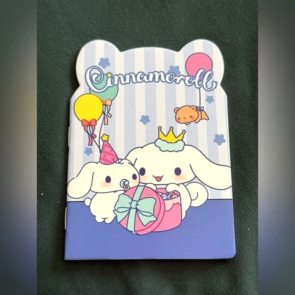 Sanrio Cinnamoroll Themed Small Notebook- Great for writing notes and list
